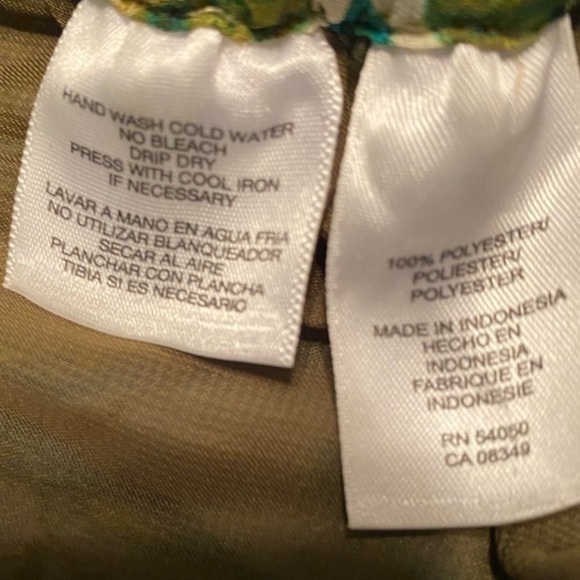 Jones New York Sport Skirt Womens Size 12 Elastic Waist Pleated broom peasant - Picture 6 of 7